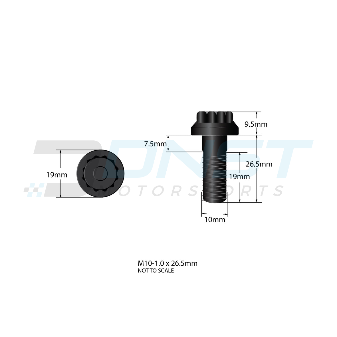 ARP 1JZ / 2JZ / 4AGE Flywheel Bolts