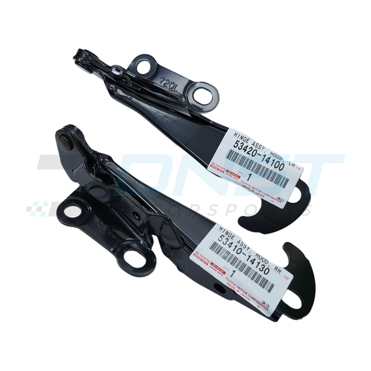 Genuine OEM Toyota Supra Bonnet Hinge Set