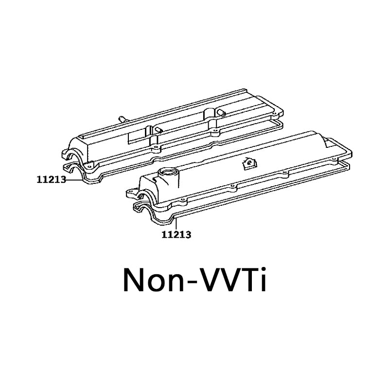 Genuine 2JZ Non-VVTi Cam Cover Gaskets - DNST Motorsports