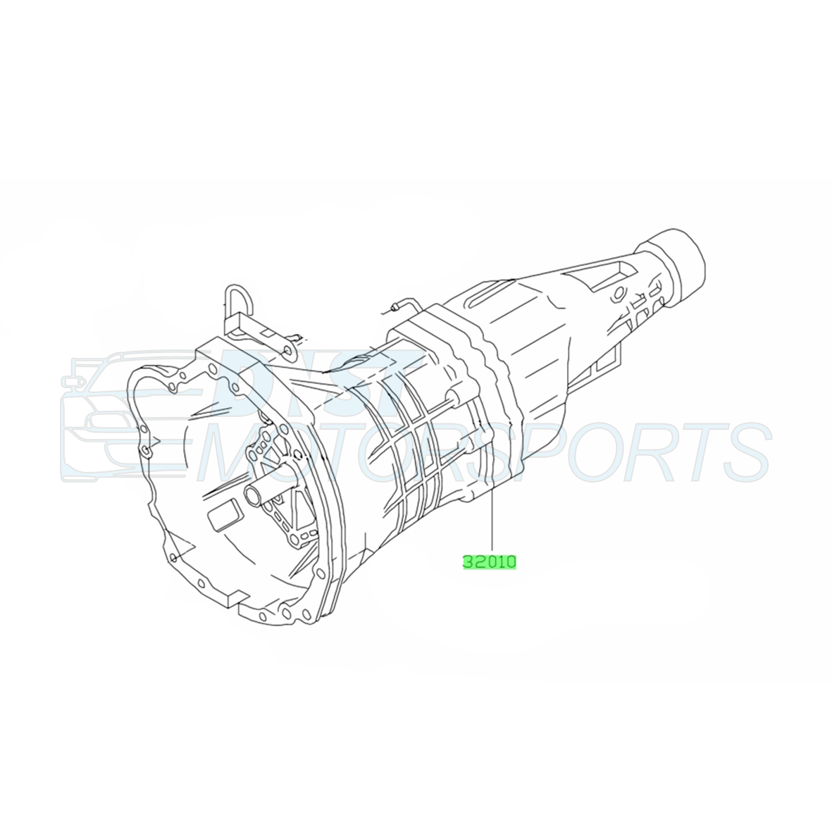 Genuine OEM Nissan Skyline R34 GTT 5 Speed Gearbox (OEM)