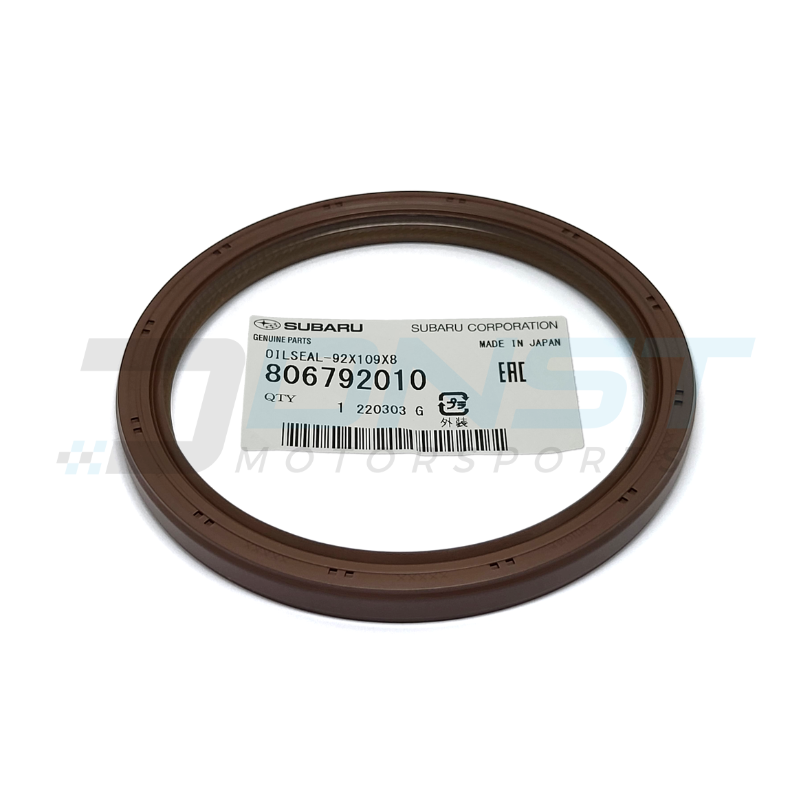 Genuine OEM Rear Main Seal (BRZ/86)