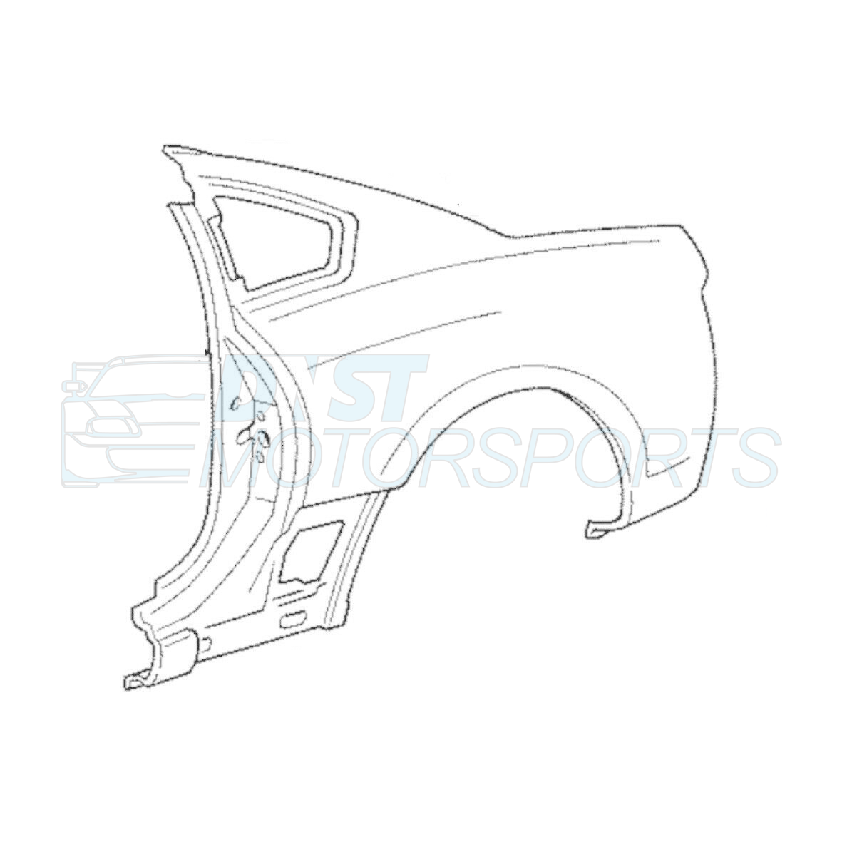 Genuine OEM JZA80 Quarter Panel